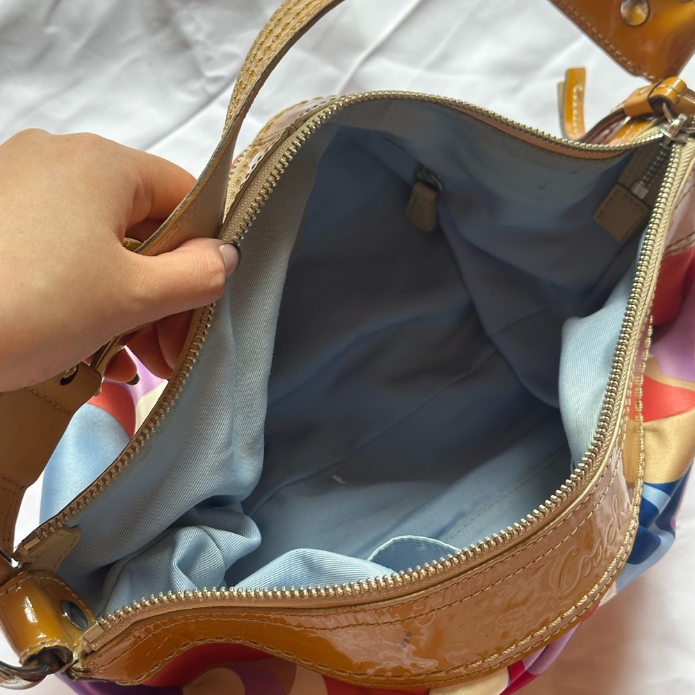 Vintage Coach Multicolor Shoulder Bag - Picture 11 of 11